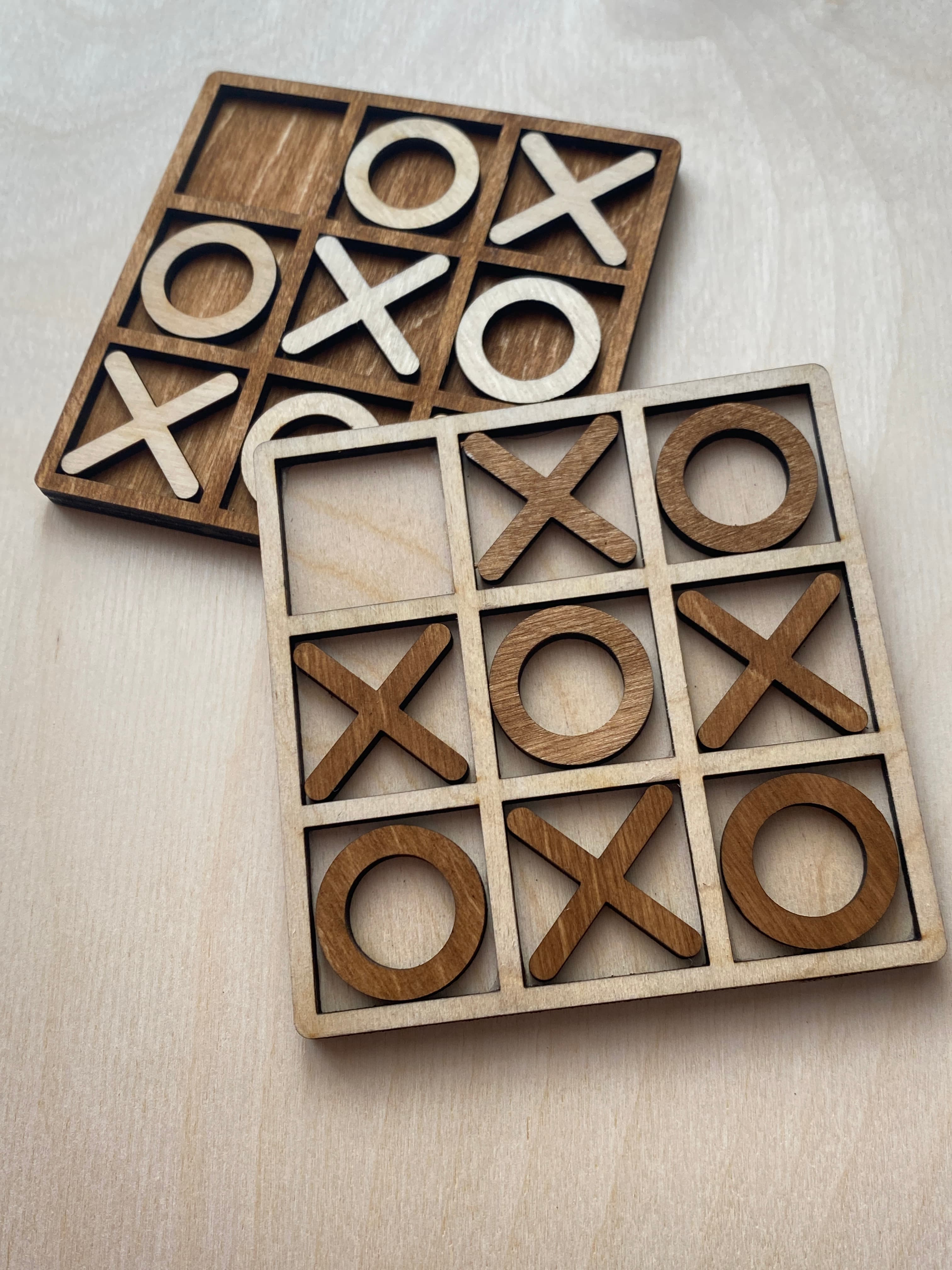 Mini Tris - dettaglio 3 di creazione artigianale in legno ArtèCris
